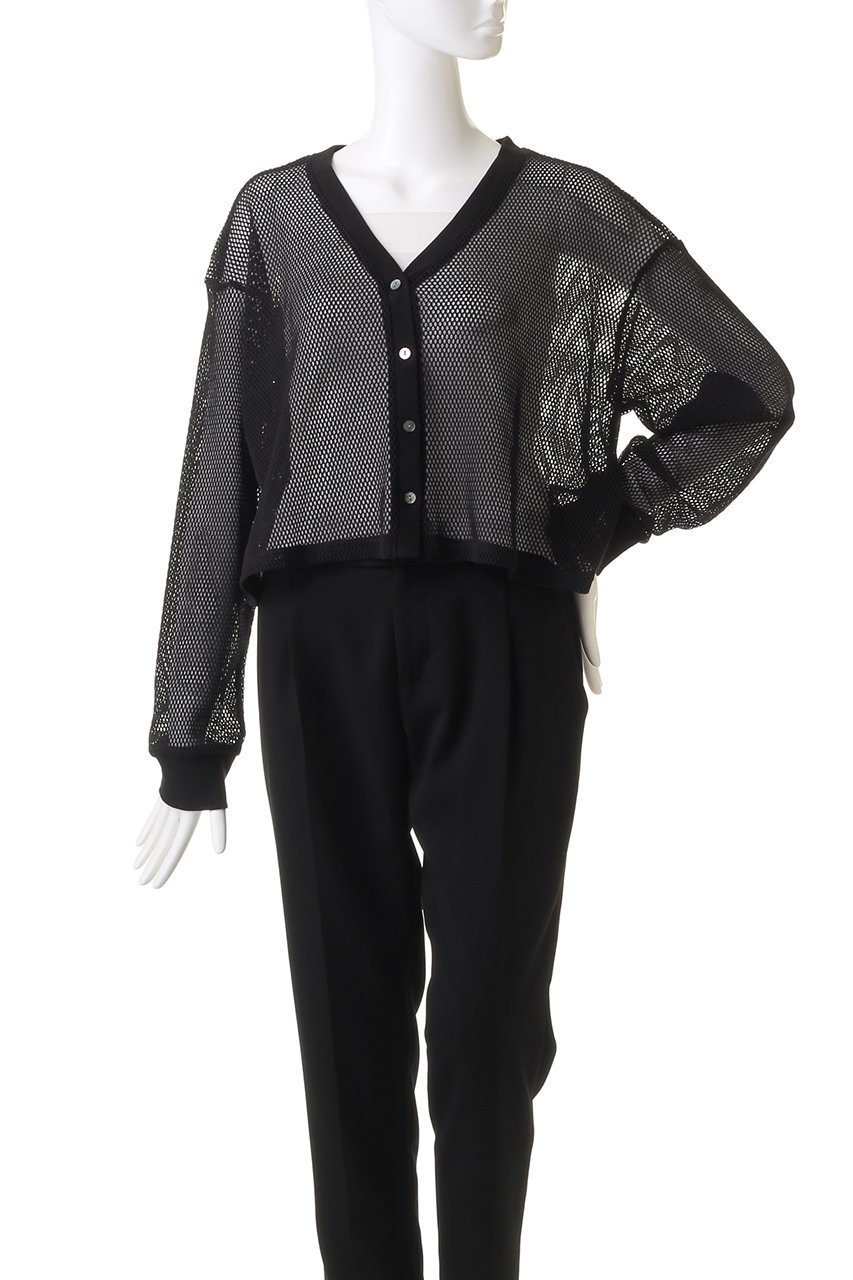 【ミディウミソリッド/MIDIUMISOLID】のmesh CD カーディガン 人気、トレンドファッション・服の通販 founy(ファニー) 　ファッション　Fashion　レディースファッション　WOMEN　トップス・カットソー　Tops/Tshirt　ニット　Knit Tops　カーディガン　Cardigans　カーディガン　Cardigan　シアー　Sheer　シンプル　Simple　トレンド　Trend　メッシュ　Mesh　夏　Summer　other-2|ID: prp329100004098502 ipo3291000000031414603