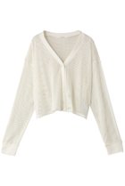 【ミディウミソリッド/MIDIUMISOLID】のmesh CD カーディガン off white|ID: prp329100004098502 ipo3291000000032940535