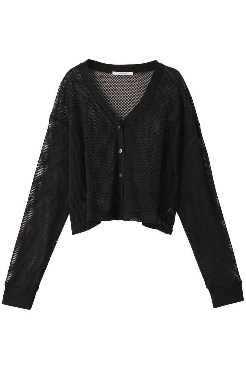 【ミディウミソリッド/MIDIUMISOLID】のmesh CD カーディガン インテリア・キッズ・メンズ・レディースファッション・服の通販 founy(ファニー) ファッション Fashion レディースファッション Fashion for Women トップス・カットソー Cut & Sew Tops ニット Knit Tops & Sweaters カーディガン・羽織り Layered Style Cardigans カーディガン Cardigan, Knitwear シアー Sheer, See-Through シンプル Simple, Minimal トレンド Trend, Trending Now メッシュ Mesh, Net Fabric 夏 Summer black|ID: prp329100004098502 ipo3291000000036029942