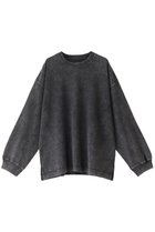 【メゾンスペシャル/MAISON SPECIAL】の【UNISEX】ケミカルオーバーダイL/STシャツ BLK(ブラック)|ID: prp329100004098503 ipo3291000000032920894