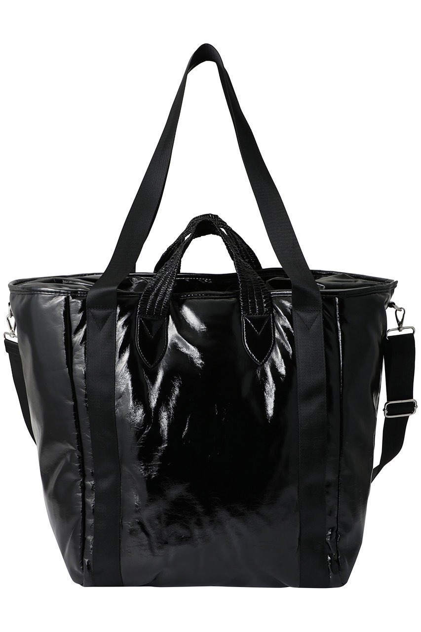 【メゾンスペシャル/MAISON SPECIAL】の【UNISEX】グロッシーBIGトートバッグ 人気、トレンドファッション・服の通販 founy(ファニー) 　ファッション　Fashion　レディースファッション　Fashion for Women　バッグ　Bags　ユニセックス　Unisex, Genderless　エナメル　Patent Leather　ショルダー　Shoulder, Shoulder Strap　フェイクレザー　Faux Leather, PU Leather　巾着　Drawstring Bag, Kinchaku　旅行　Travel　other-3|ID: prp329100004098505 ipo3291000000036691956