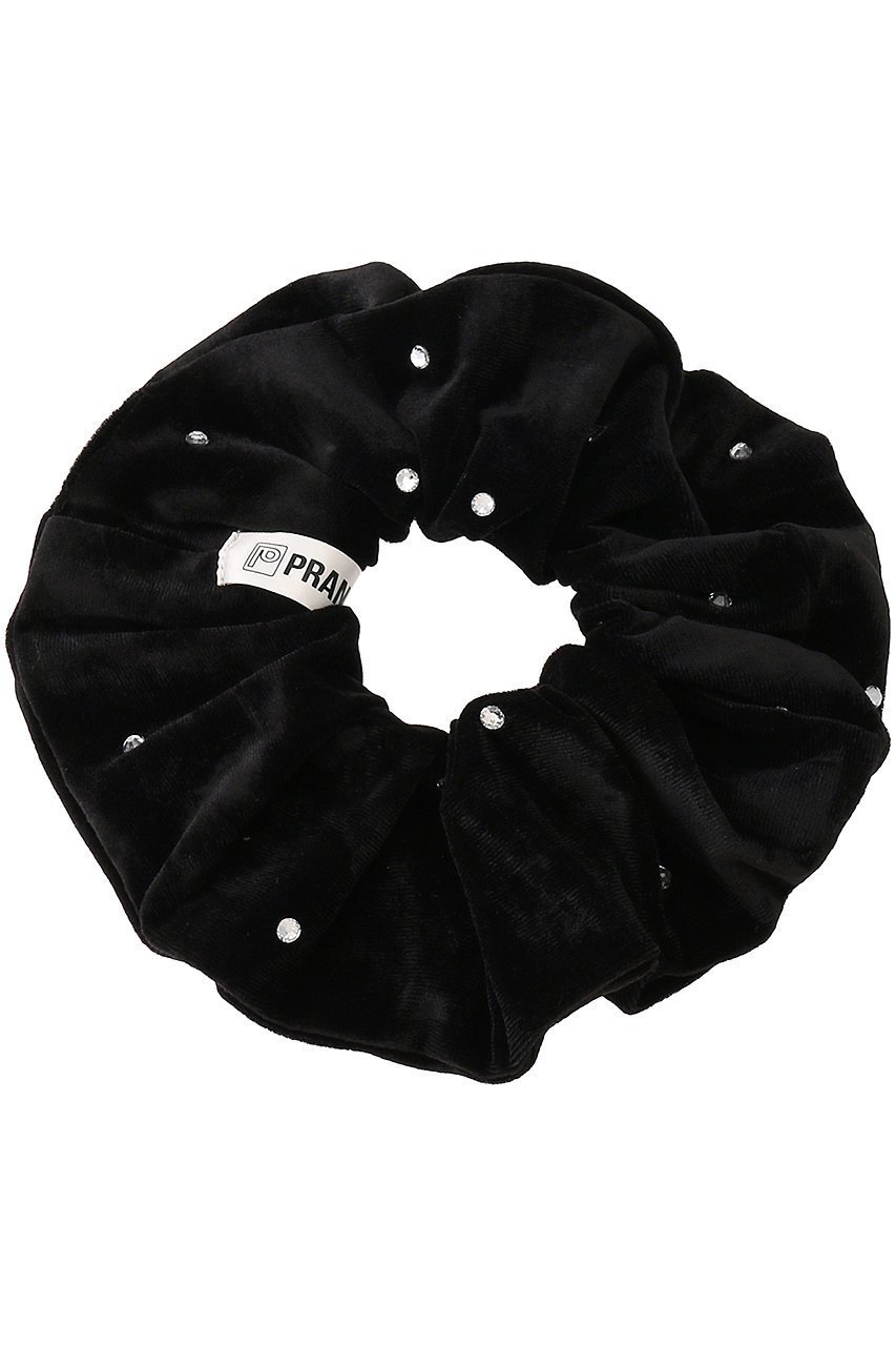 【プランク プロジェクト/PRANK PROJECT】のオリジナルシュシュ / Original Scrunchie インテリア・キッズ・メンズ・レディースファッション・服の通販 founy(ファニー) 　ファッション　Fashion　レディースファッション　Fashion for Women　シュシュ&ヘアアクセ/ヘアアレンジ　Scrunchies & Hair Accessories　アクセサリー　Fashion Accessories　クラッシュ　Distressed, Crashed Style　シルバー　Silver, Metallic Silver　ビジュー　Bijou, Jewel-like Accent　ブレスレット　Bracelet, Wristband　ベロア　Velour, Soft Velvet　BLK(ブラック)|ID: prp329100004099780 ipo3291000000032827735