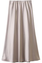 【アルアバイル/allureville】のサテンバイヤスナロースカート ベージュ|ID: prp329100004099789 ipo3291000000036867019