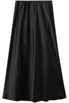 【アルアバイル/allureville】のサテンバイヤスナロースカート ブラック|ID: prp329100004099789 ipo3291000000036867021