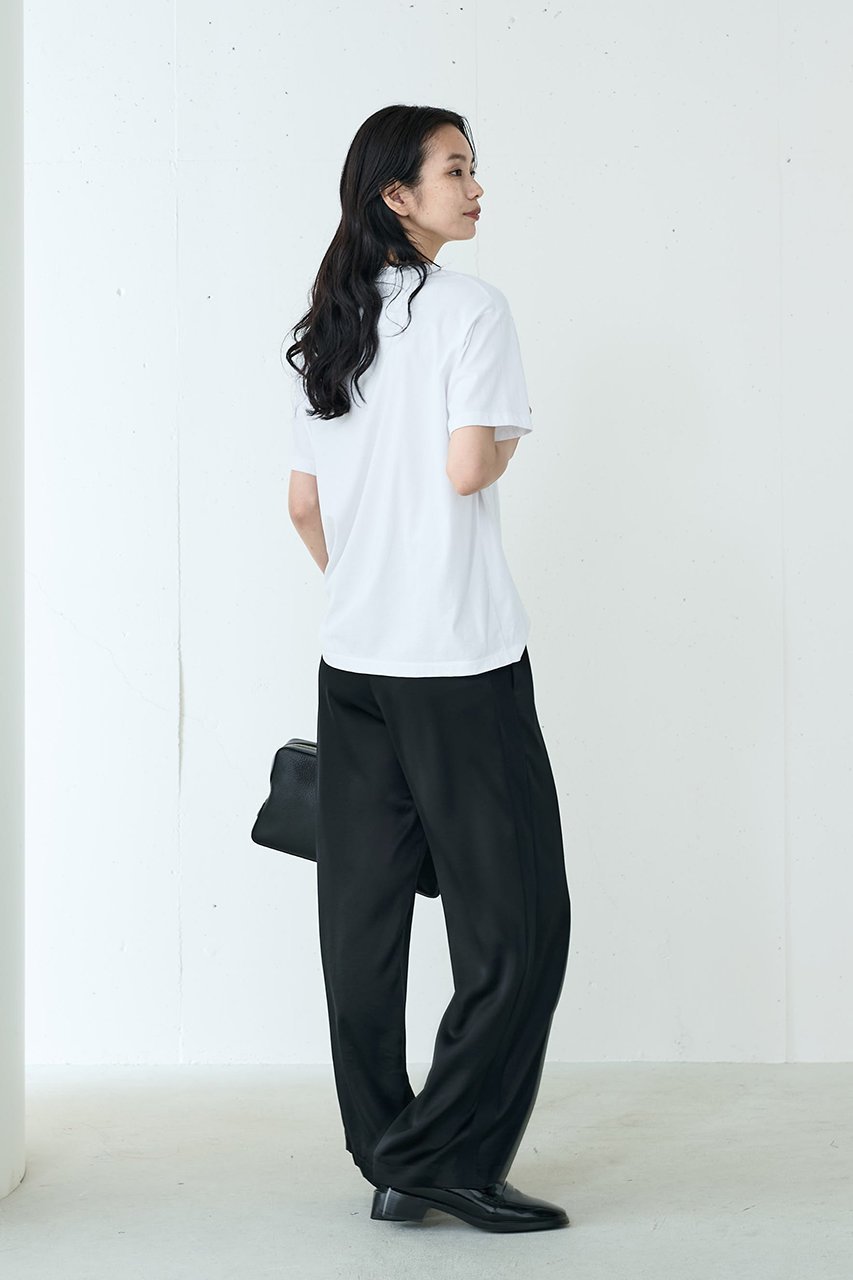 【ジェイドット/j.】のトリアセサテンパンツ 人気、トレンドファッション・服の通販 founy(ファニー) ファッション Fashion レディースファッション Fashion for Women パンツ Pants & Trousers おすすめ Recommended / Our Picks サテン Satin, Glossy Fabric シルク Silk, 100% Silk セットアップ Set-Up, Coordinated Outfit other-7|ID: prp329100004100633 ipo3291000000036830876