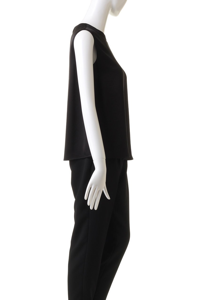 【ジェイドット/j.】のトリアセサテンスリーブレスブラウス 人気、トレンドファッション・服の通販 founy(ファニー) 　ファッション　Fashion　レディースファッション　WOMEN　トップス・カットソー　Tops/Tshirt　キャミソール / ノースリーブ　No Sleeves　シャツ/ブラウス　Shirts/Blouses　おすすめ　Recommend　サテン　Satin　セットアップ　Set Up　タンク　Tank　ノースリーブ　No Sleeve　other-3|ID: prp329100004100635 ipo3291000000031413970