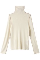 【ベイジ,/BEIGE,】のFORD(フォード)/ハイネックトップス 人気、トレンドファッション・服の通販 founy(ファニー) ファッション Fashion レディースファッション Fashion for Women トップス・カットソー Cut & Sew Tops ニット Knit Tops & Sweaters カジュアルプルオーバー・ニットトップス Pullovers & Knit Tops / Casual Pullovers インナー Innerwear シンプル Simple, Minimal 定番 Standard, Basic Item 洗える Machine Washable thumbnail Ecru×Taupe|ID: prp329100004101538 ipo3291000000032938302