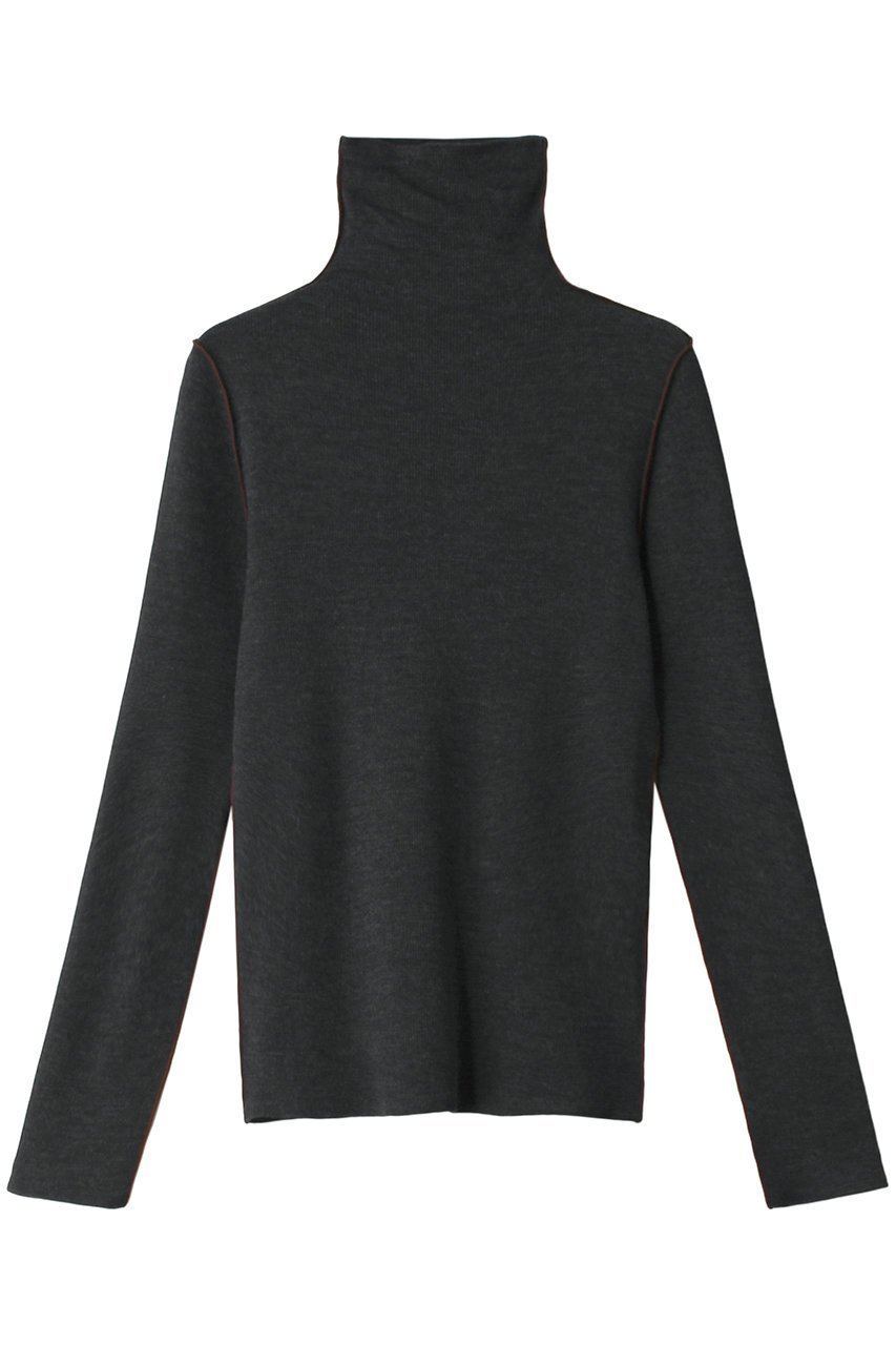 【ベイジ,/BEIGE,】のFORD(フォード)/ハイネックトップス インテリア・キッズ・メンズ・レディースファッション・服の通販 founy(ファニー) ファッション Fashion レディースファッション Fashion for Women トップス・カットソー Cut & Sew Tops ニット Knit Tops & Sweaters カジュアルプルオーバー・ニットトップス Pullovers & Knit Tops / Casual Pullovers インナー Innerwear シンプル Simple, Minimal 定番 Standard, Basic Item 洗える Machine Washable C Gray×Bordeaux|ID: prp329100004101538 ipo3291000000032938309