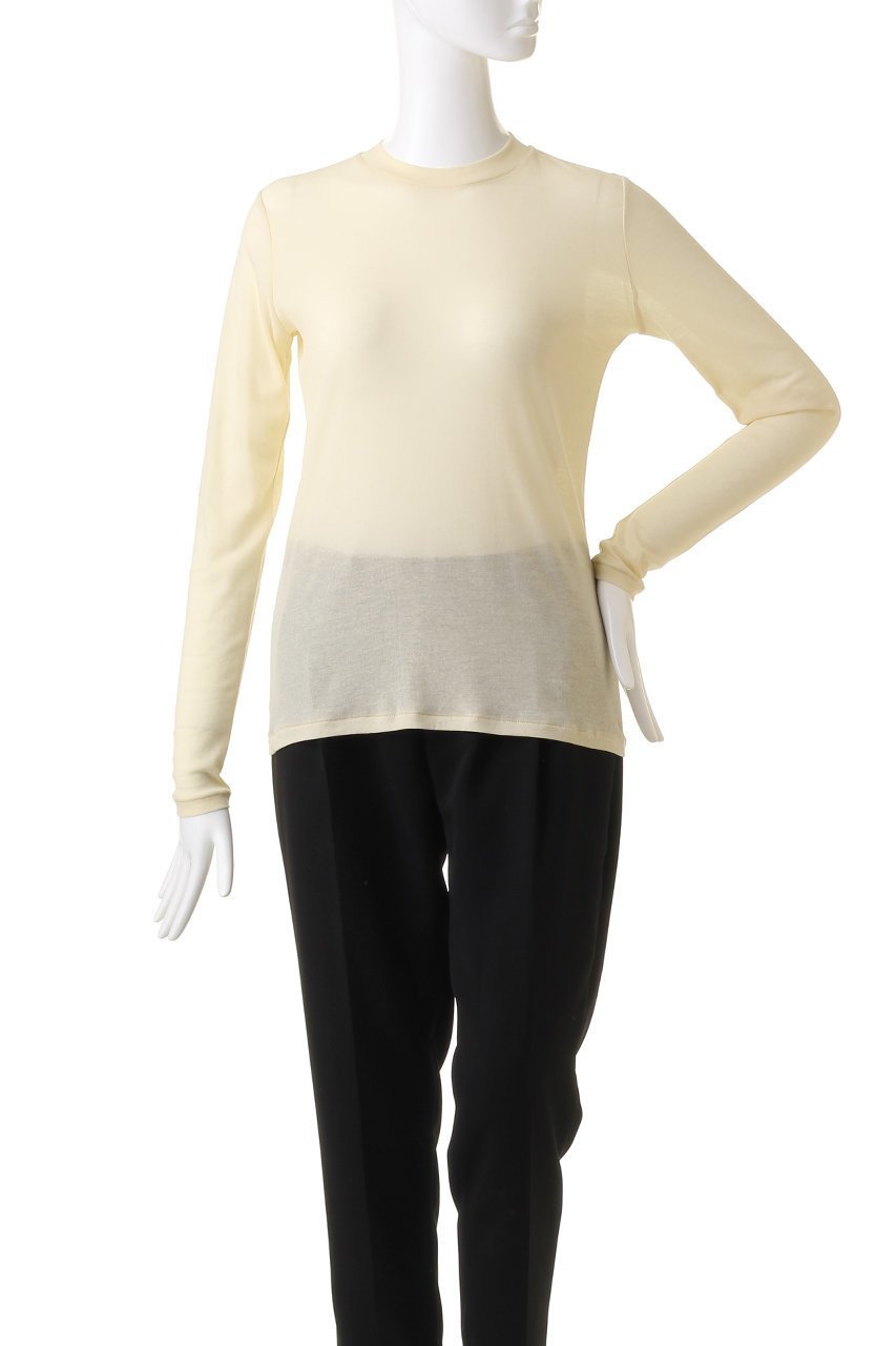 【ベイジ,/BEIGE,】のSORE(ソール)/ウォッシャブルクルーネックカットソー 人気、トレンドファッション・服の通販 founy(ファニー) 　ファッション　Fashion　レディースファッション　Fashion for Women　トップス・カットソー　Cut & Sew Tops　シャツ・ブラウス・オフィスカジュアル　Elegant Blouses & Button-Ups　ロングTシャツ・Tシャツ　Longline T-Shirts & Tees　カットソー・ベーシックTシャツ　Cut-and-Sewn Tops / Stretch Tees & Basics　インナー　Innerwear　カットソー　Cut and Sewn Top　シアー　Sheer, See-Through　シンプル　Simple, Minimal　スリーブ　Sleeve, Long Sleeve / Short Sleeve　ロング　Long, Long-Length　長袖　Long Sleeve, Full Sleeve　other-2|ID: prp329100004101539 ipo3291000000032918257