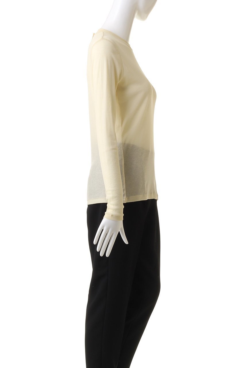 【ベイジ,/BEIGE,】のSORE(ソール)/ウォッシャブルクルーネックカットソー 人気、トレンドファッション・服の通販 founy(ファニー) 　ファッション　Fashion　レディースファッション　Fashion for Women　トップス・カットソー　Cut & Sew Tops　シャツ・ブラウス・オフィスカジュアル　Elegant Blouses & Button-Ups　ロングTシャツ・Tシャツ　Longline T-Shirts & Tees　カットソー・ベーシックTシャツ　Cut-and-Sewn Tops / Stretch Tees & Basics　インナー　Innerwear　カットソー　Cut and Sewn Top　シアー　Sheer, See-Through　シンプル　Simple, Minimal　スリーブ　Sleeve, Long Sleeve / Short Sleeve　ロング　Long, Long-Length　長袖　Long Sleeve, Full Sleeve　other-3|ID: prp329100004101539 ipo3291000000032918269