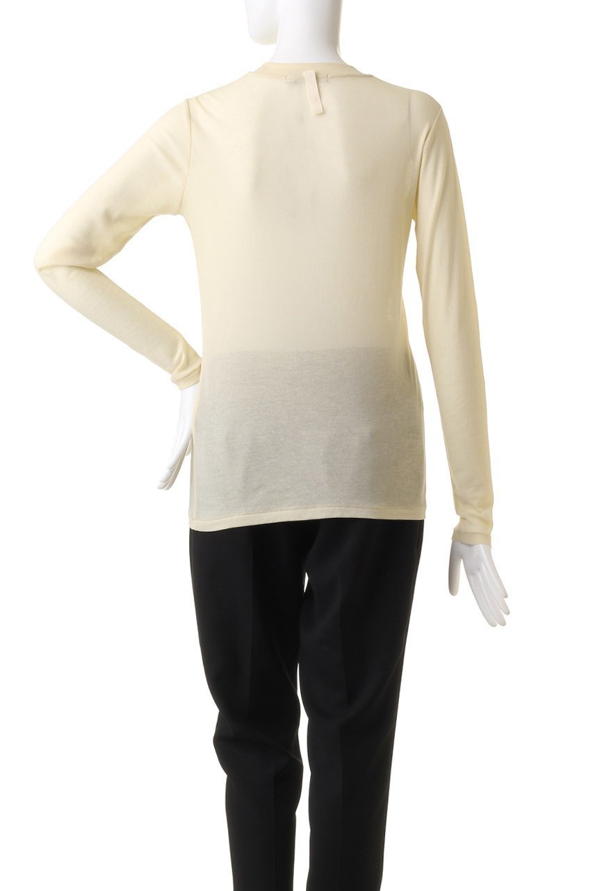 【ベイジ,/BEIGE,】のSORE(ソール)/ウォッシャブルクルーネックカットソー 人気、トレンドファッション・服の通販 founy(ファニー) 　ファッション　Fashion　レディースファッション　Fashion for Women　トップス・カットソー　Cut & Sew Tops　シャツ・ブラウス・オフィスカジュアル　Elegant Blouses & Button-Ups　ロングTシャツ・Tシャツ　Longline T-Shirts & Tees　カットソー・ベーシックTシャツ　Cut-and-Sewn Tops / Stretch Tees & Basics　インナー　Innerwear　カットソー　Cut and Sewn Top　シアー　Sheer, See-Through　シンプル　Simple, Minimal　スリーブ　Sleeve, Long Sleeve / Short Sleeve　ロング　Long, Long-Length　長袖　Long Sleeve, Full Sleeve　other-4|ID: prp329100004101539 ipo3291000000035892369