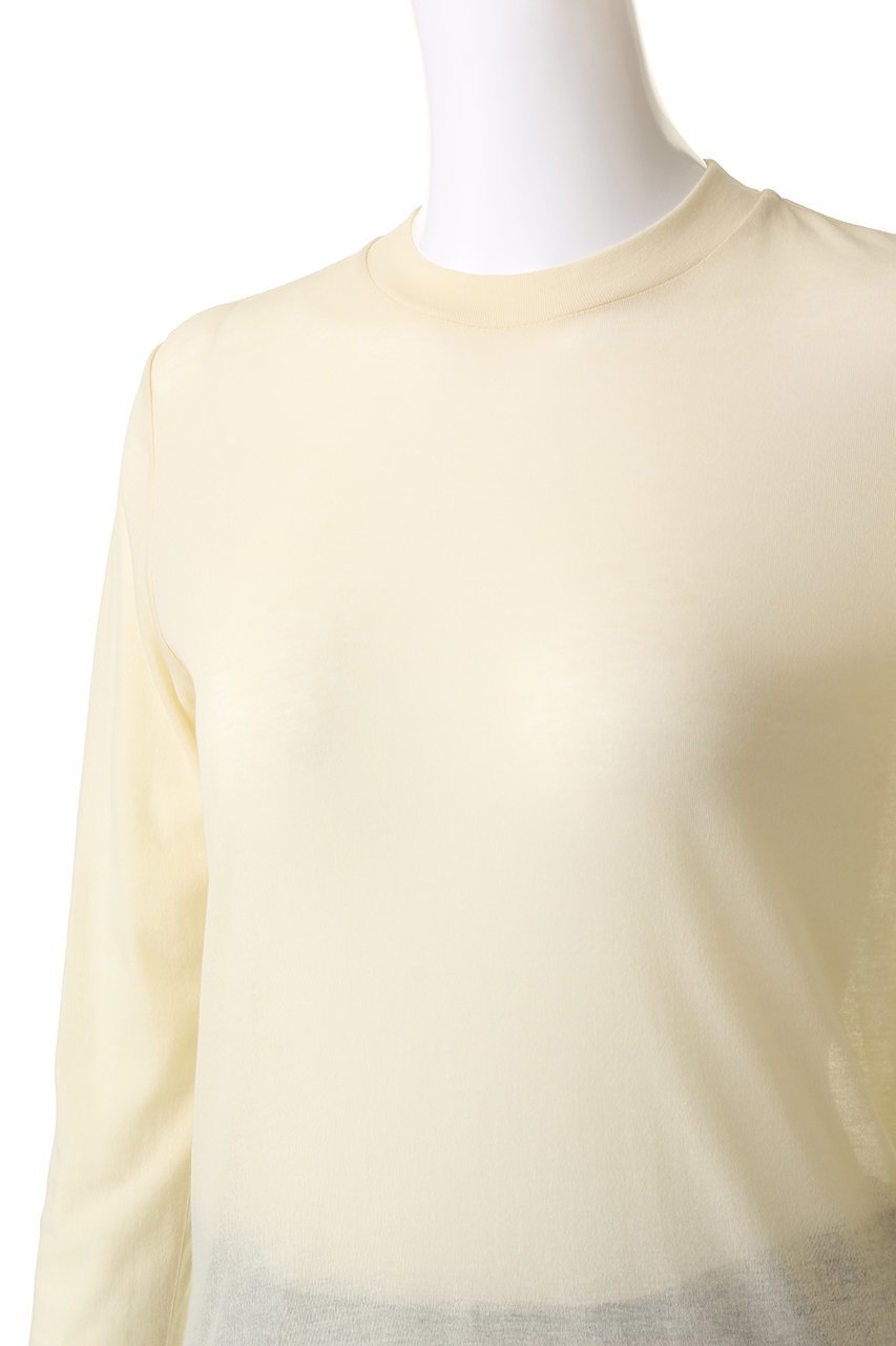 【ベイジ,/BEIGE,】のSORE(ソール)/ウォッシャブルクルーネックカットソー 人気、トレンドファッション・服の通販 founy(ファニー) 　ファッション　Fashion　レディースファッション　Fashion for Women　トップス・カットソー　Cut & Sew Tops　シャツ・ブラウス・オフィスカジュアル　Elegant Blouses & Button-Ups　ロングTシャツ・Tシャツ　Longline T-Shirts & Tees　カットソー・ベーシックTシャツ　Cut-and-Sewn Tops / Stretch Tees & Basics　インナー　Innerwear　カットソー　Cut and Sewn Top　シアー　Sheer, See-Through　シンプル　Simple, Minimal　スリーブ　Sleeve, Long Sleeve / Short Sleeve　ロング　Long, Long-Length　長袖　Long Sleeve, Full Sleeve　other-5|ID: prp329100004101539 ipo3291000000035892371