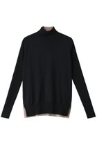 【ベイジ,/BEIGE,】のLA MONNAIE(ラモネ)/タートルネックニット 人気、トレンドファッション・服の通販 founy(ファニー) ファッション Fashion レディースファッション Fashion for Women トップス・カットソー Cut & Sew Tops ニット Knit Tops & Sweaters カジュアルプルオーバー・ニットトップス Pullovers & Knit Tops / Casual Pullovers タートルネック・ハイネックトップス Turtlenecks & High-Neck Tops なめらか Smooth, Silky Texture インナー Innerwear ジャケット Jacket, Outerwear タートルネック Turtleneck, High Neck thumbnail Navy×Lt Taupe|ID: prp329100004101546 ipo3291000000032938065