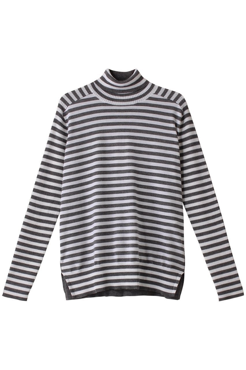 【ベイジ,/BEIGE,】のLA MONNAIE(ラモネ)/タートルネックニット インテリア・キッズ・メンズ・レディースファッション・服の通販 founy(ファニー) ファッション Fashion レディースファッション Fashion for Women トップス・カットソー Cut & Sew Tops ニット Knit Tops & Sweaters カジュアルプルオーバー・ニットトップス Pullovers & Knit Tops / Casual Pullovers タートルネック・ハイネックトップス Turtlenecks & High-Neck Tops なめらか Smooth, Silky Texture インナー Innerwear ジャケット Jacket, Outerwear タートルネック Turtleneck, High Neck C.Gray×Ecru|ID: prp329100004101546 ipo3291000000032938073