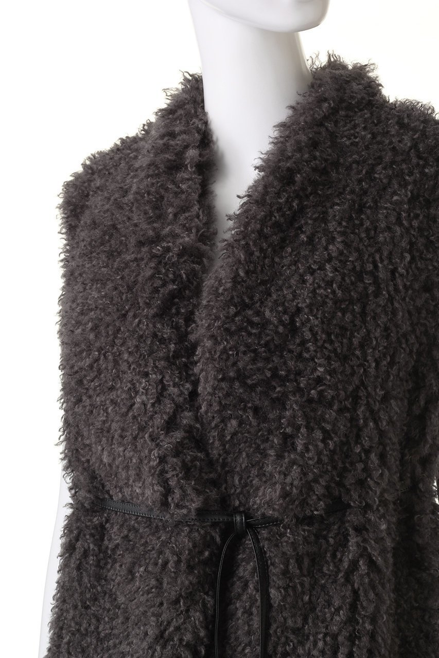 【ベイジ,/BEIGE,】のPUY(ピュイ)/フェイクファーベスト 人気、トレンドファッション・服の通販 founy(ファニー) ファッション Fashion レディースファッション Fashion for Women アウター Coat / Outerwear Collection レディースジャケット・軽アウター Jackets ジャケット Jacket, Outerwear フェイクファー Faux Fur, Imitation Fur フラット Flat, Flat Shoes ベスト Vest, Waistcoat リボン Ribbon, Bow ルーズ Loose, Oversized A/W・秋冬 Autumn/Winter other-5|ID: prp329100004101549 ipo3291000000035491491