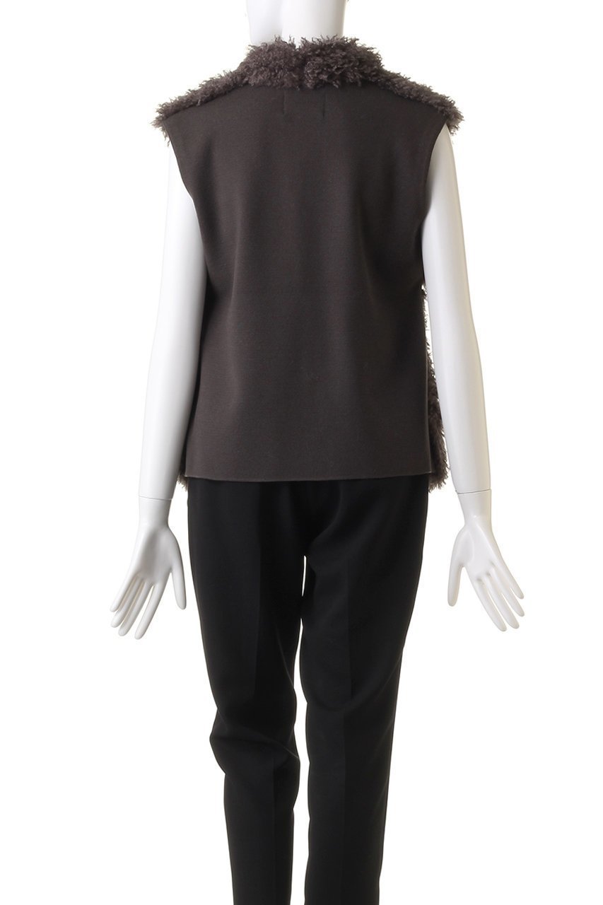 【ベイジ,/BEIGE,】のPUY(ピュイ)/フェイクファーベスト 人気、トレンドファッション・服の通販 founy(ファニー) 　ファッション　Fashion　レディースファッション　Fashion for Women　アウター　Coat / Outerwear Collection　レディースジャケット・軽アウター　Jackets　ジャケット　Jacket, Outerwear　フェイクファー　Faux Fur, Imitation Fur　フラット　Flat, Flat Shoes　ベスト　Vest, Waistcoat　リボン　Ribbon, Bow　ルーズ　Loose, Oversized　A/W・秋冬　Autumn/Winter　other-4|ID: prp329100004101549 ipo3291000000035654925