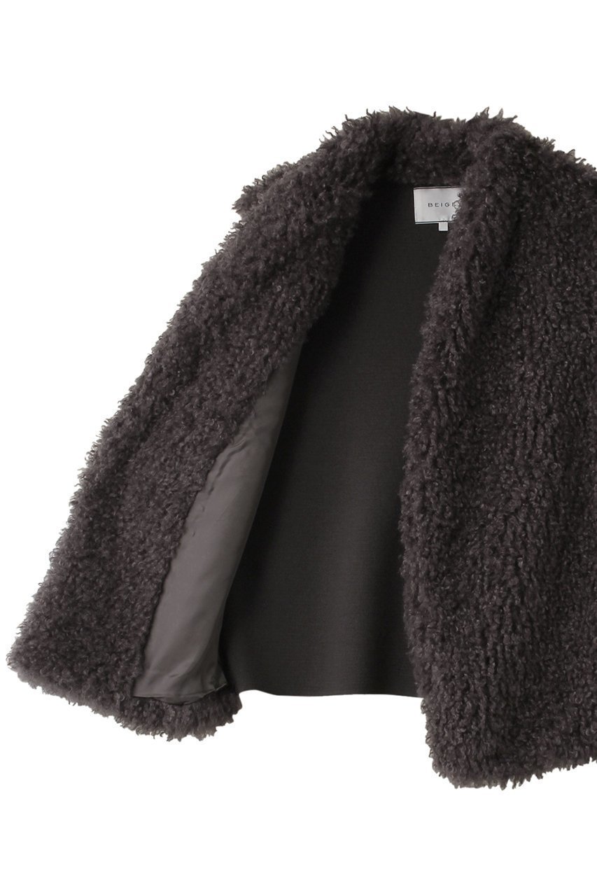 【ベイジ,/BEIGE,】のPUY(ピュイ)/フェイクファーベスト 人気、トレンドファッション・服の通販 founy(ファニー) 　ファッション　Fashion　レディースファッション　Fashion for Women　アウター　Coat / Outerwear Collection　レディースジャケット・軽アウター　Jackets　ジャケット　Jacket, Outerwear　フェイクファー　Faux Fur, Imitation Fur　フラット　Flat, Flat Shoes　ベスト　Vest, Waistcoat　リボン　Ribbon, Bow　ルーズ　Loose, Oversized　A/W・秋冬　Autumn/Winter　other-6|ID: prp329100004101549 ipo3291000000035654929