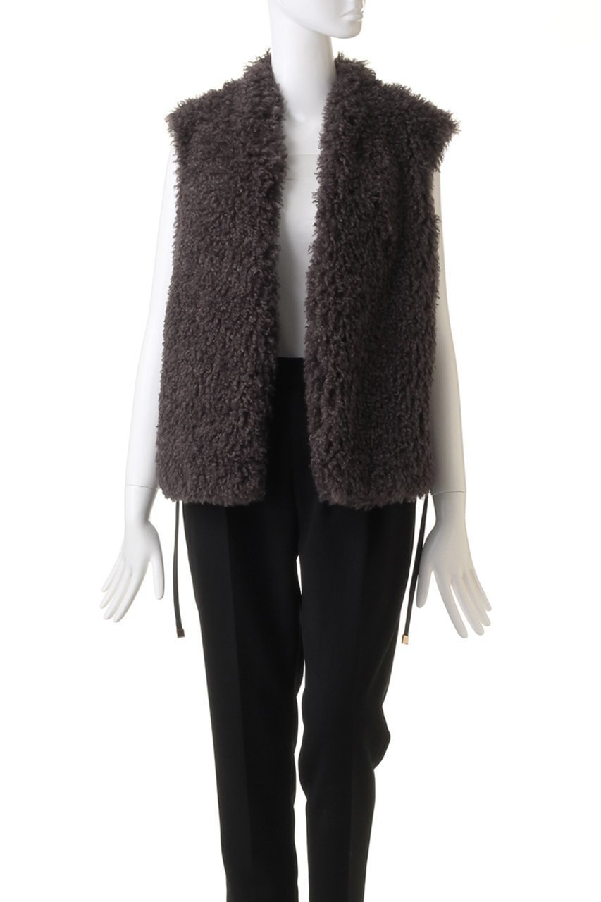 【ベイジ,/BEIGE,】のPUY(ピュイ)/フェイクファーベスト 人気、トレンドファッション・服の通販 founy(ファニー) 　ファッション　Fashion　レディースファッション　Fashion for Women　アウター　Coat / Outerwear Collection　レディースジャケット・軽アウター　Jackets　ジャケット　Jacket, Outerwear　フェイクファー　Faux Fur, Imitation Fur　フラット　Flat, Flat Shoes　ベスト　Vest, Waistcoat　リボン　Ribbon, Bow　ルーズ　Loose, Oversized　A/W・秋冬　Autumn/Winter　other-7|ID: prp329100004101549 ipo3291000000035654931