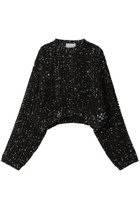 【ベイジ,/BEIGE,】のBARQUIER(バルキエ)/スパンコールニット Black×Gold&Silver|ID: prp329100004101553 ipo3291000000035469075