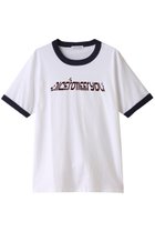 【メゾンスペシャル/MAISON SPECIAL】のニノミヤチエコラボNice to meet youリンガーTEE 人気、トレンドファッション・服の通販 founy(ファニー) ファッション Fashion レディースファッション WOMEN トップス・カットソー Tops/Tshirt シャツ/ブラウス Shirts/Blouses ロング / Tシャツ T-Shirts カットソー Cut and Sewn ショート Short スリーブ Sleeve フロント Front ベーシック Basic thumbnail WHT(ホワイト)|ID: prp329100004102725 ipo3291000000027874346