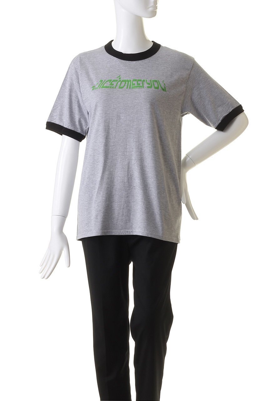 【メゾンスペシャル/MAISON SPECIAL】のニノミヤチエコラボNice to meet youリンガーTEE 人気、トレンドファッション・服の通販 founy(ファニー) 　ファッション　Fashion　レディースファッション　WOMEN　トップス・カットソー　Tops/Tshirt　シャツ/ブラウス　Shirts/Blouses　ロング / Tシャツ　T-Shirts　カットソー　Cut and Sewn　ショート　Short　スリーブ　Sleeve　フロント　Front　ベーシック　Basic　other-2|ID: prp329100004102725 ipo3291000000031413039
