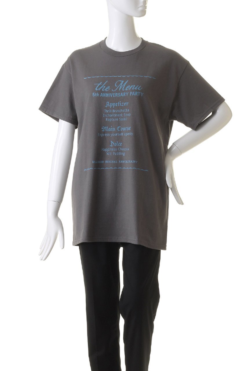 【メゾンスペシャル/MAISON SPECIAL】の5thアニバーサリーTEE 人気、トレンドファッション・服の通販 founy(ファニー) 　ファッション　Fashion　レディースファッション　WOMEN　トップス・カットソー　Tops/Tshirt　シャツ/ブラウス　Shirts/Blouses　ロング / Tシャツ　T-Shirts　カットソー　Cut and Sewn　インナー　Inner　ショート　Short　スタイリッシュ　Stylish　スリーブ　Sleeve　ハーフ　Half　プリント　Print　other-2|ID: prp329100004102726 ipo3291000000031413047