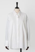 【オーヴィル/EAUVIRE】のスロートタブ付きシャツ 人気、トレンドファッション・服の通販 founy(ファニー) ファッション Fashion レディースファッション Fashion for Women トップス・カットソー Cut & Sew Tops シャツ・ブラウス・オフィスカジュアル Elegant Blouses & Button-Ups サテン Satin, Glossy Fabric スリーブ Sleeve, Long Sleeve / Short Sleeve ロング Long, Long-Length 日本製 Made In Japan |ID:prp329100004102732