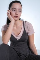 【サク レ/Sacre】のカップ付きロンパース 人気、トレンドファッション・服の通販 founy(ファニー) ファッション Fashion レディースファッション Fashion for Women パンツ Pants & Trousers おすすめ Recommended / Our Picks なめらか Smooth, Silky Texture ストレッチ Stretch, Stretchy Fabric タンク Tank Top, Sleeveless Top フィット Fit, Slim Fit ラップ Wrap, Wrap Design ロンパース Romper, Jumpsuit thumbnail カーキブラウン|ID: prp329100004102738 ipo3291000000032817885