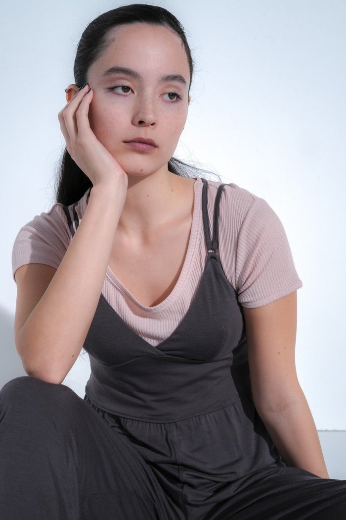 【サク レ/Sacre】のカップ付きロンパース インテリア・キッズ・メンズ・レディースファッション・服の通販 founy(ファニー) https://founy.com/ ファッション Fashion レディースファッション Fashion for Women パンツ Pants & Trousers おすすめ Recommended / Our Picks なめらか Smooth, Silky Texture ストレッチ Stretch, Stretchy Fabric タンク Tank Top, Sleeveless Top フィット Fit, Slim Fit ラップ Wrap, Wrap Design ロンパース Romper, Jumpsuit 新作・新入荷 New Arrivals / New In |ID: prp329100004102738 ipo3291000000034788215