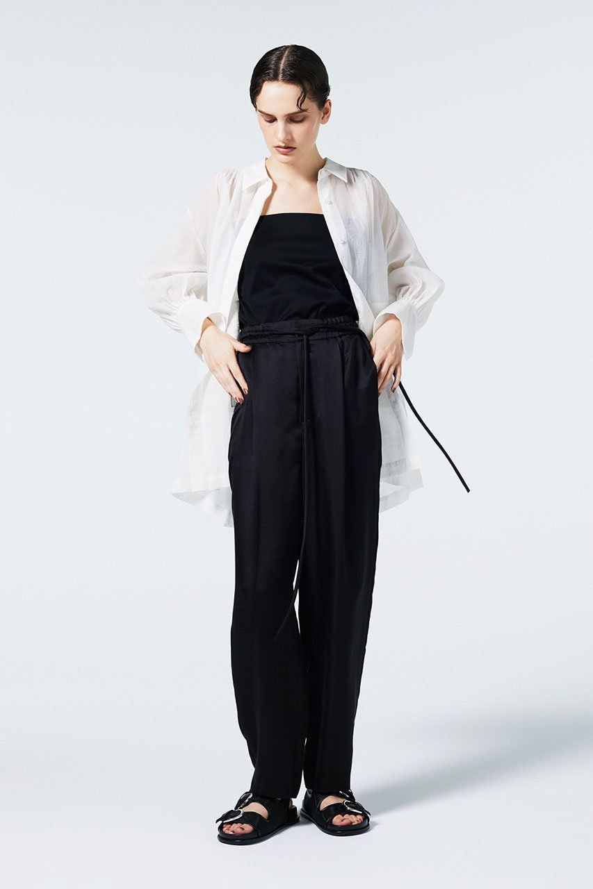 【オーヴィル/EAUVIRE】のシルク混ジョガーパンツ 人気、トレンドファッション・服の通販 founy(ファニー) 　ファッション　Fashion　レディースファッション　WOMEN　パンツ　Pants　サテン　Satin　シルク　Silk　スタイリッシュ　Stylish　エレガント 上品　Elegant　other-5|ID: prp329100004102748 ipo3291000000031413206