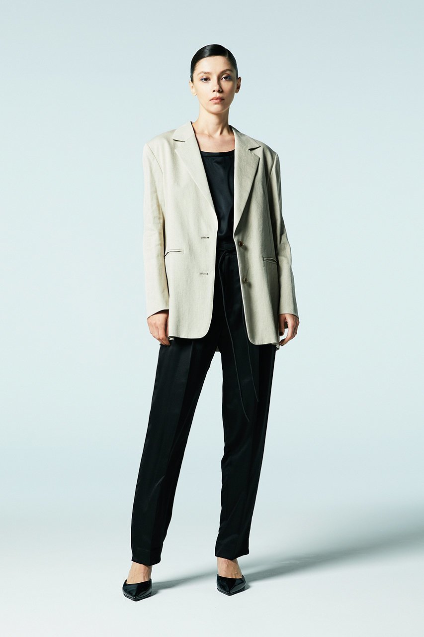 【オーヴィル/EAUVIRE】のシルク混ジョガーパンツ 人気、トレンドファッション・服の通販 founy(ファニー) 　ファッション　Fashion　レディースファッション　Fashion for Women　パンツ　Pants & Trousers　サテン　Satin, Glossy Fabric　シルク　Silk, 100% Silk　スタイリッシュ　Stylish, Fashionable　エレガント 上品　Elegant　other-5|ID: prp329100004102748 ipo3291000000036751060