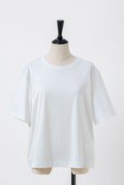 【オーヴィル/EAUVIRE】のオフボディTシャツ 人気、トレンドファッション・服の通販 founy(ファニー) ファッション Fashion レディースファッション WOMEN トップス・カットソー Tops/Tshirt シャツ/ブラウス Shirts/Blouses ロング / Tシャツ T-Shirts カットソー Cut and Sewn カットソー Cut And Sew ショート Short シルケット Mercerization ストレッチ Stretch スリーブ Sleeve バランス Balance ボトム Bottom エレガント 上品 Elegant thumbnail ホワイト|ID: prp329100004102754 ipo3291000000027874474