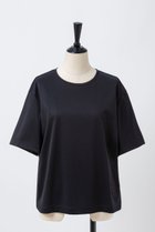 【オーヴィル/EAUVIRE】のオフボディTシャツ 人気、トレンドファッション・服の通販 founy(ファニー) ファッション Fashion レディースファッション WOMEN トップス・カットソー Tops/Tshirt シャツ/ブラウス Shirts/Blouses ロング / Tシャツ T-Shirts カットソー Cut and Sewn カットソー Cut And Sew ショート Short シルケット Mercerization ストレッチ Stretch スリーブ Sleeve バランス Balance ボトム Bottom エレガント 上品 Elegant thumbnail ブラック|ID: prp329100004102754 ipo3291000000027874476