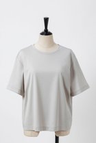 【オーヴィル/EAUVIRE】のオフボディTシャツ 人気、トレンドファッション・服の通販 founy(ファニー) ファッション Fashion レディースファッション Fashion for Women トップス・カットソー Cut & Sew Tops シャツ・ブラウス・オフィスカジュアル Elegant Blouses & Button-Ups ロングTシャツ・Tシャツ Longline T-Shirts & Tees カットソー・ベーシックTシャツ Cut-and-Sewn Tops / Stretch Tees & Basics カットソー Cut and Sewn Top ショート Short, Short Length シルケット Silket, Silky Cotton ストレッチ Stretch, Stretchy Fabric スリーブ Sleeve, Long Sleeve / Short Sleeve バランス Balance, Style Balance ボトム Bottoms, Lower Wear エレガント 上品 Elegant thumbnail ライトグレー|ID: prp329100004102754 ipo3291000000036664964