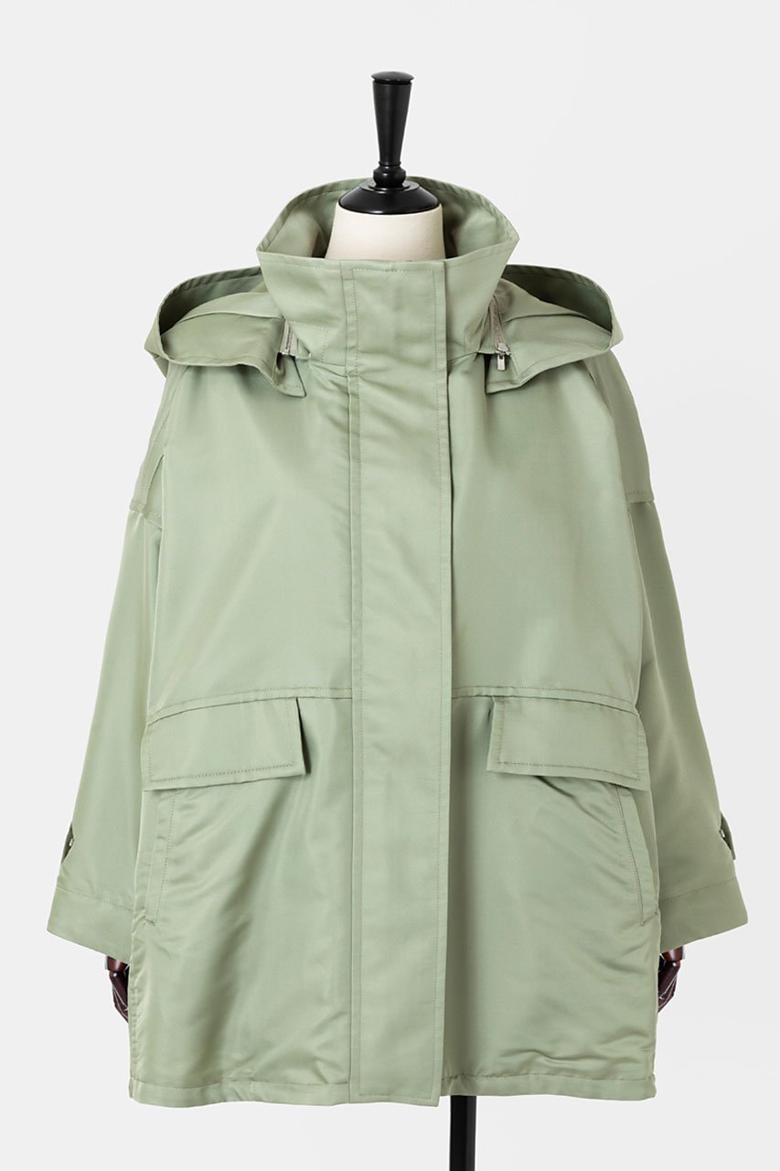 【オーヴィル/EAUVIRE】の2wayミドル丈ブルゾン 人気、トレンドファッション・服の通販 founy(ファニー) ファッション Fashion レディースファッション Fashion for Women アウター Coat / Outerwear Collection レディースジャケット・軽アウター Jackets ブルゾンジャケット・スポーティアウター Blouson Jackets ギャザー Gathered, Ruffled サテン Satin, Glossy Fabric シルク Silk, 100% Silk ジャケット Jacket, Outerwear ブルゾン Blouson, Bomber Jacket ミドル Middle Length, Mid Height ロング Long, Long-Length エレガント 上品 Elegant other-1|ID: prp329100004102755 ipo3291000000036516062