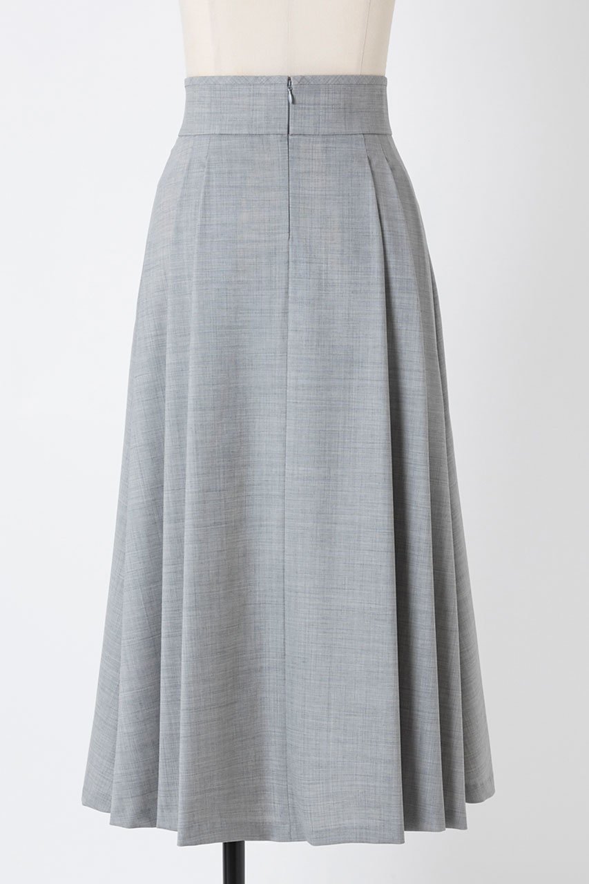 【オーヴィル/EAUVIRE】のソフトプリーツロングスカート 人気、トレンドファッション・服の通販 founy(ファニー) 　ファッション　Fashion　レディースファッション　Fashion for Women　スカート　Skirts　ロングスカート　Long Skirts / Maxi & Midi Skirts　アシンメトリー　Asymmetrical Style　バランス　Balance, Style Balance　プリーツ　Pleats, Pleated　ロング　Long, Long-Length　日本製　Made In Japan　軽量　Lightweight, Ultra Light　other-3|ID: prp329100004102763 ipo3291000000035936820