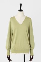 【オーヴィル/EAUVIRE】のフィラメントシルクVネックプルオーバー 人気、トレンドファッション・服の通販 founy(ファニー) ファッション Fashion レディースファッション Fashion for Women トップス・カットソー Cut & Sew Tops シャツ・ブラウス・オフィスカジュアル Elegant Blouses & Button-Ups カジュアルプルオーバー・ニットトップス Pullovers & Knit Tops / Casual Pullovers Vネックトップス V-Neck Tops / V-Cut Neckline Shirts イタリア Italy インナー Innerwear シルク Silk, 100% Silk スリーブ Sleeve, Long Sleeve / Short Sleeve ロング Long, Long-Length 再入荷 Restock / Back in Stock |ID:prp329100004102767