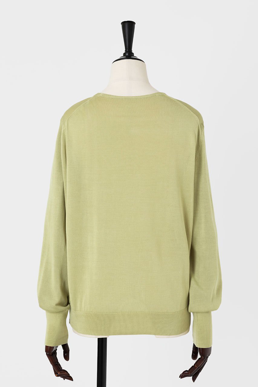 【オーヴィル/EAUVIRE】のフィラメントシルクVネックプルオーバー フィラメントシルクVネックプルオーバー 人気、トレンドファッション・服の通販 founy(ファニー) ファッション Fashion レディースファッション Fashion for Women トップス・カットソー Cut & Sew Tops シャツ・ブラウス・オフィスカジュアル Elegant Blouses & Button-Ups カジュアルプルオーバー・ニットトップス Pullovers & Knit Tops / Casual Pullovers Vネックトップス V-Neck Tops / V-Cut Neckline Shirts イタリア Italy インナー Innerwear シルク Silk, 100% Silk スリーブ Sleeve, Long Sleeve / Short Sleeve ロング Long, Long-Length 再入荷 Restock / Back in Stock other-3|ID: prp329100004102767 ipo3291000000035093171