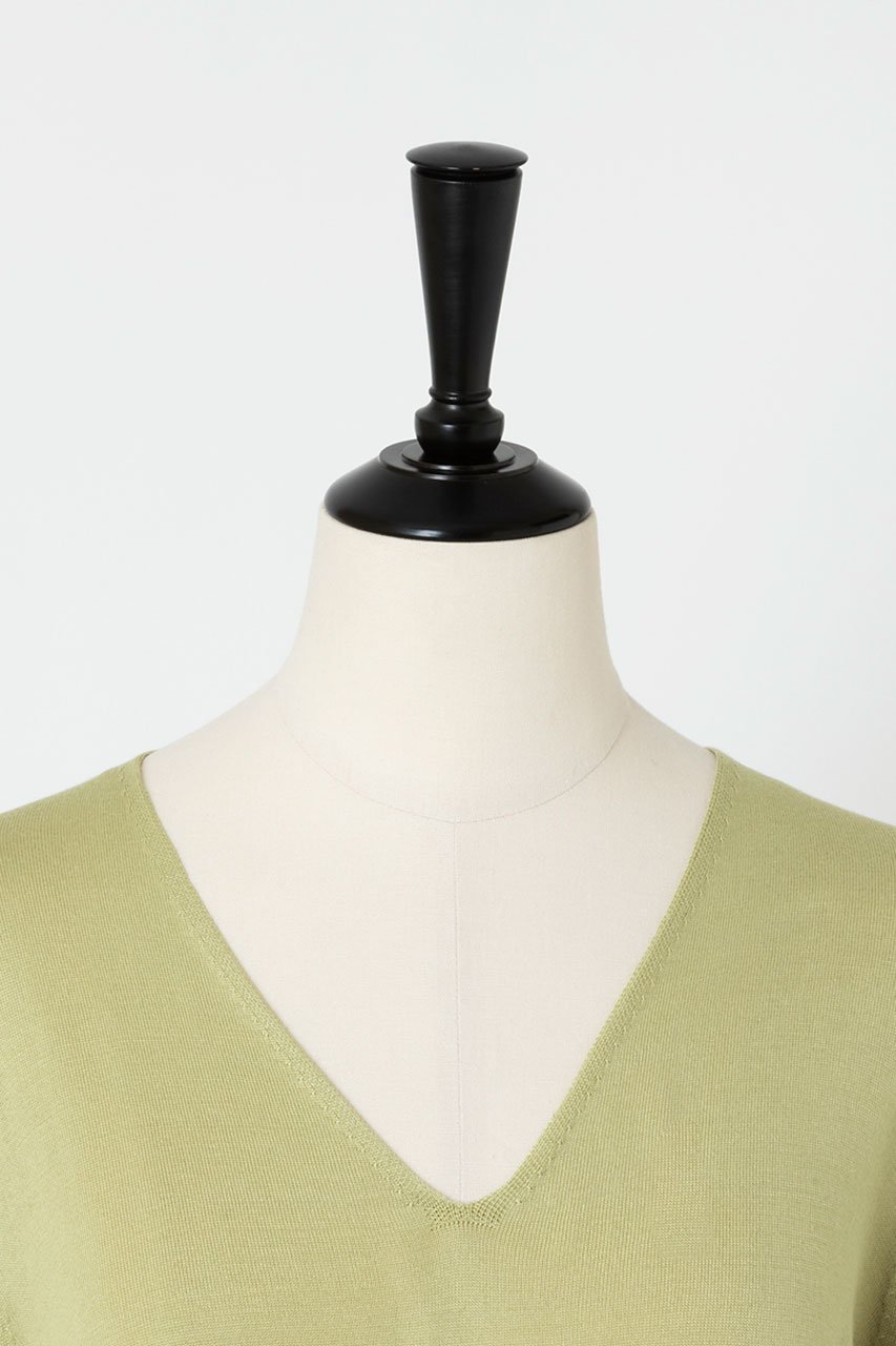 【オーヴィル/EAUVIRE】のフィラメントシルクVネックプルオーバー フィラメントシルクVネックプルオーバー 人気、トレンドファッション・服の通販 founy(ファニー) ファッション Fashion レディースファッション Fashion for Women トップス・カットソー Cut & Sew Tops シャツ・ブラウス・オフィスカジュアル Elegant Blouses & Button-Ups カジュアルプルオーバー・ニットトップス Pullovers & Knit Tops / Casual Pullovers Vネックトップス V-Neck Tops / V-Cut Neckline Shirts イタリア Italy インナー Innerwear シルク Silk, 100% Silk スリーブ Sleeve, Long Sleeve / Short Sleeve ロング Long, Long-Length 再入荷 Restock / Back in Stock other-4|ID: prp329100004102767 ipo3291000000035093172