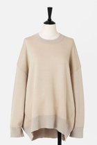 【オーヴィル/EAUVIRE】のラメニットビッグシルエットプルオーバー ベージュ(ラメ)|ID: prp329100004102768 ipo3291000000035656096