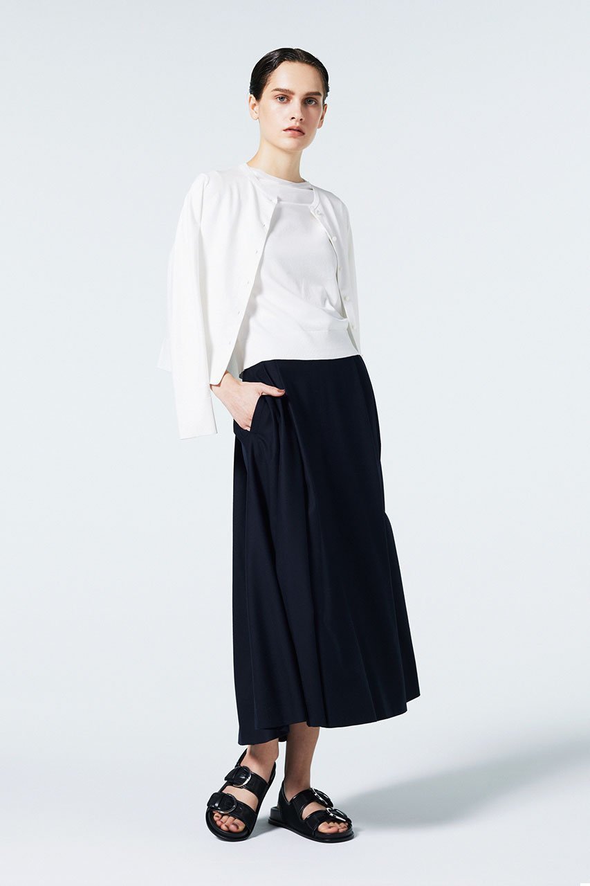 【オーヴィル/EAUVIRE】のシアー付属付きプルオーバー 人気、トレンドファッション・服の通販 founy(ファニー) 　ファッション　Fashion　レディースファッション　Fashion for Women　トップス・カットソー　Cut & Sew Tops　シャツ・ブラウス・オフィスカジュアル　Elegant Blouses & Button-Ups　ロングTシャツ・Tシャツ　Longline T-Shirts & Tees　カジュアルプルオーバー・ニットトップス　Pullovers & Knit Tops / Casual Pullovers　カットソー・ベーシックTシャツ　Cut-and-Sewn Tops / Stretch Tees & Basics　おすすめ　Recommended / Our Picks　イタリア　Italy　クロップド　Cropped, Short Length　コンパクト　Compact, Small Size　シアー　Sheer, See-Through　ショート　Short, Short Length　ストレッチ　Stretch, Stretchy Fabric　スリーブ　Sleeve, Long Sleeve / Short Sleeve　フォルム　Silhouette, Form　軽量　Lightweight, Ultra Light　other-7|ID: prp329100004102772 ipo3291000000036865876