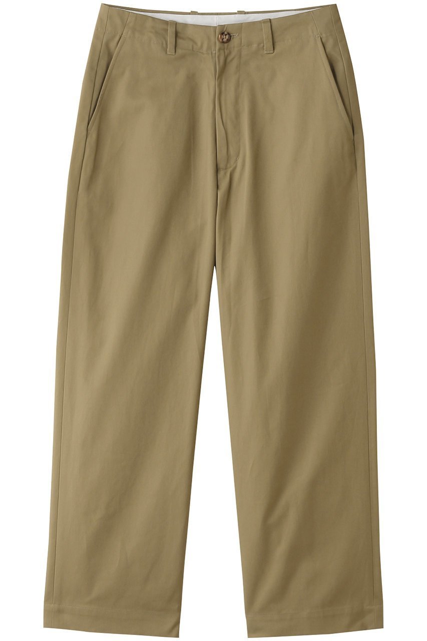 【ユニバーサルプロダクツ/UNIVERSAL PRODUCTS / MEN】の【MEN】NO TUCK CHINO TROUSERS パンツ インテリア・キッズ・メンズ・レディースファッション・服の通販 founy(ファニー) 　ファッション　Fashion　メンズファッション　Fashion for Men　ボトムス　Bottoms　おすすめ　Recommended / Our Picks　ストレート　Straight, Straight Cut　ロング　Long, Long-Length　CAMEL|ID: prp329100004102791 ipo3291000000032817845