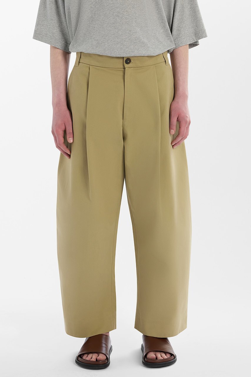 【スタジオ ニコルソン/STUDIO NICHOLSON / MEN】の【MEN】SORTE ディープ プリーツ ボリューム パンツ 人気、トレンドファッション・服の通販 founy(ファニー) 　ファッション　Fashion　メンズファッション　Fashion for Men　ボトムス　Bottoms　シンプル　Simple, Minimal　プリーツ　Pleats, Pleated　ロング　Long, Long-Length　other-7|ID: prp329100004102800 ipo3291000000032930885
