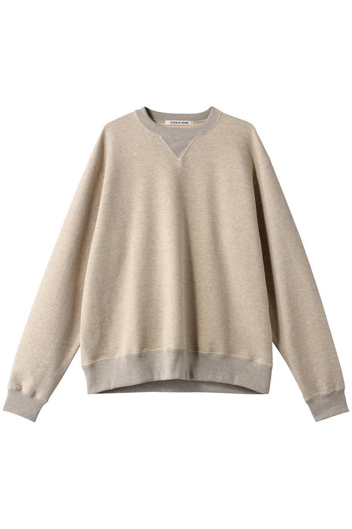 【セブン バイ セブン/SEVEN BY SEVEN / MEN】の【MEN】クルーネックスウェットシャツ‐Raffy loopback‐ インテリア・キッズ・メンズ・レディースファッション・服の通販 founy(ファニー) https://founy.com/ ファッション Fashion メンズファッション Fashion for Men トップス・カットソー Cut & Sew Tops パーカー・フーディー / カジュアルコーデ Hoodies & Parkas メンズシャツ Shirts スウェット / スエット Sweatshirt, Sweatwear ベーシック Basic, Essential メランジ Melange, Mixed Yarn ロング Long, Long-Length 定番 Standard, Basic Item |ID: prp329100004102801 ipo3291000000032918713