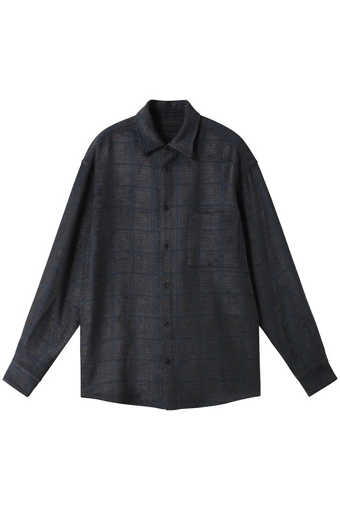 【ヨーク/YOKE / MEN】の【MEN】プレイドレギュラーカラーシャツ インテリア・キッズ・メンズ・レディースファッション・服の通販 founy(ファニー) https://founy.com/ ファッション Fashion メンズファッション Fashion for Men ジャカード／ジャガード Jacquard, Woven Pattern スリーブ Sleeve, Long Sleeve / Short Sleeve チェック Check, Plaid, Tartan ベーシック Basic, Essential ボックス Boxy, Box Shape レギュラー Regular, Standard Fit ロング Long, Long-Length A/W・秋冬 Autumn/Winter |ID: prp329100004102803 ipo3291000000032887955