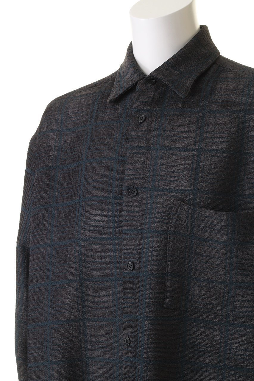 【ヨーク/YOKE / MEN】の【MEN】プレイドレギュラーカラーシャツ 人気、トレンドファッション・服の通販 founy(ファニー) 　ファッション　Fashion　メンズファッション　Fashion for Men　ジャカード／ジャガード　Jacquard, Woven Pattern　スリーブ　Sleeve, Long Sleeve / Short Sleeve　チェック　Check, Plaid, Tartan　ベーシック　Basic, Essential　ボックス　Boxy, Box Shape　レギュラー　Regular, Standard Fit　ロング　Long, Long-Length　A/W・秋冬　Autumn/Winter　other-5|ID: prp329100004102803 ipo3291000000032887971