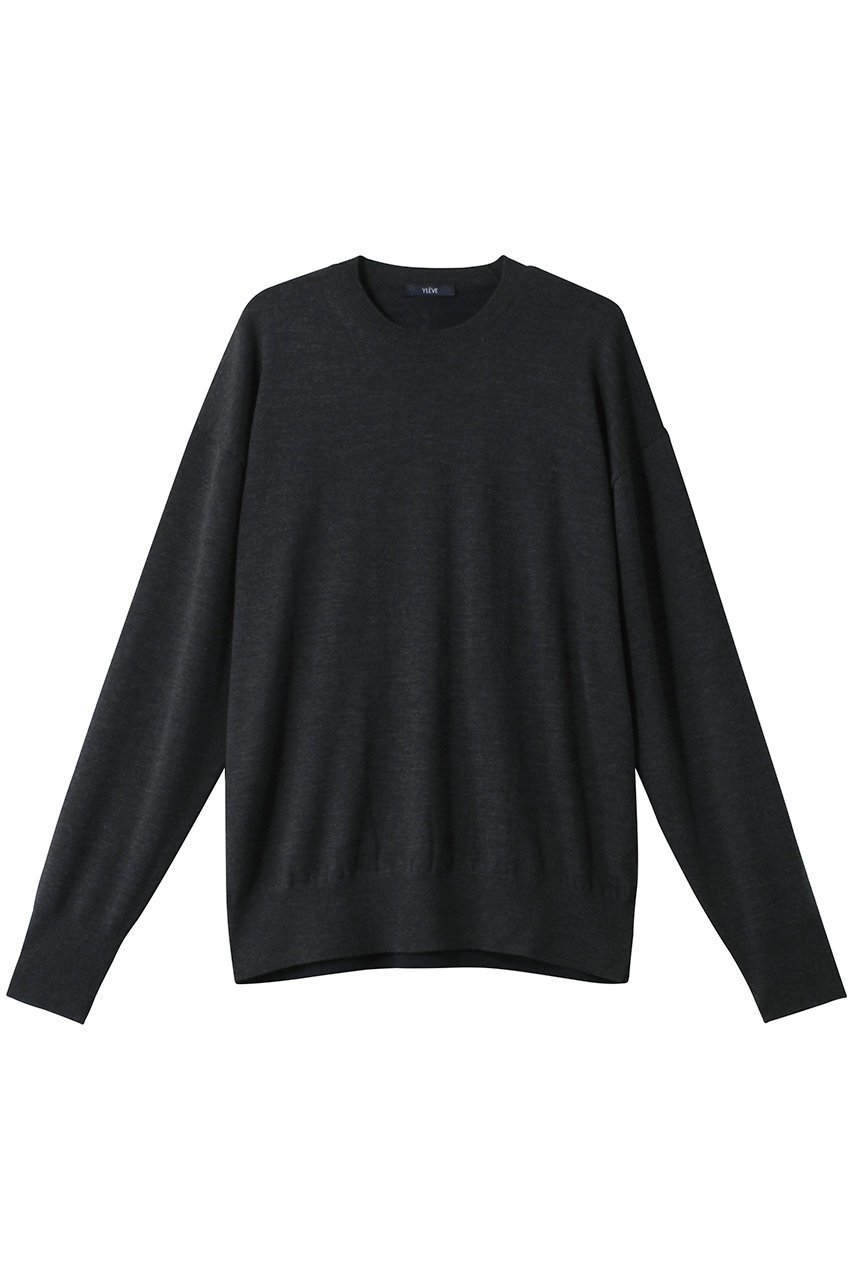 【イレーヴ/YLEVE / MEN】の【MEN】SUPERFINE 120 S BIELLA YARN ニット プルオーバー 人気、トレンドファッション・服の通販 founy(ファニー) 　ファッション　Fashion　メンズファッション　MEN　トップス・カットソー　Tops/Tshirt/Men　ニット　Knit Tops　A/W・秋冬　Aw・Autumn/Winter・Fw・Fall-Winter　スリーブ　Sleeve　ベーシック　Basic　ロング　Long　定番　Standard　 other-1|ID: prp329100004102810 ipo3291000000027874631