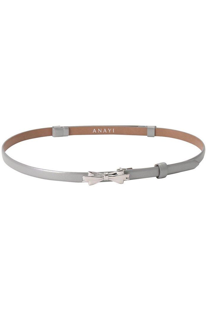 【アナイ/ANAYI】のリボンモチーフBELT インテリア・キッズ・メンズ・レディースファッション・服の通販 founy(ファニー) https://founy.com/ ファッション Fashion レディースファッション Fashion for Women ベルト&ウエストマーク Belts & Waist Accessories シルバー Silver, Metallic Silver トレンド Trend, Trending Now フェミニン Feminine, Girly モチーフ Motif, Design Theme リボン Ribbon, Bow |ID: prp329100004102812 ipo3291000000032838071