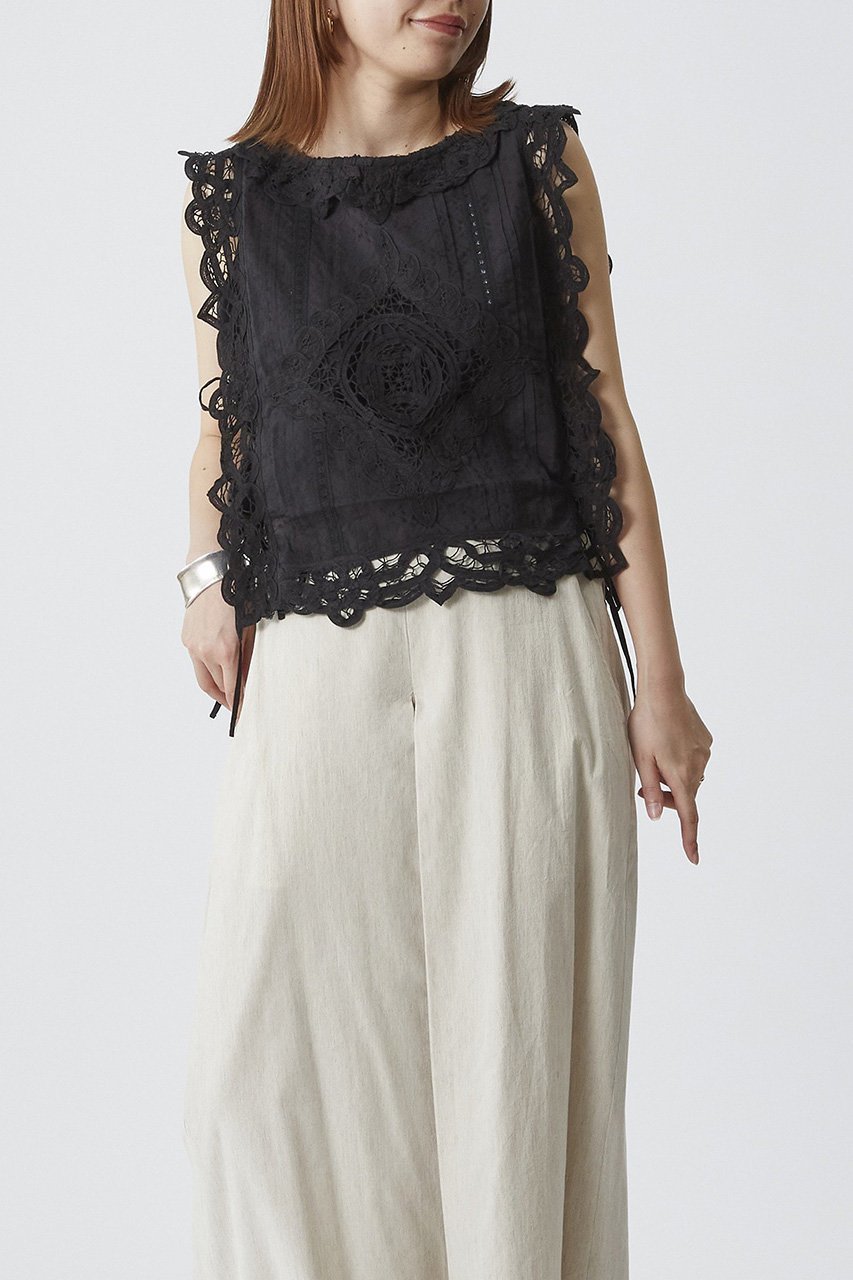 【プルミエ アロンディスモン/1er Arrondissement】の【SARA MALLIKA】ブラウス 人気、トレンドファッション・服の通販 founy(ファニー) 　ファッション　Fashion　レディースファッション　WOMEN　トップス・カットソー　Tops/Tshirt　キャミソール / ノースリーブ　No Sleeves　シャツ/ブラウス　Shirts/Blouses　おすすめ　Recommend　カットソー　Cut And Sew　クラシカル　Classical　シンプル　Simple　ノースリーブ　No Sleeve　夏　Summer　春　Spring　S/S・春夏　Ss・Spring/Summer　other-6|ID: prp329100004102815 ipo3291000000032013364
