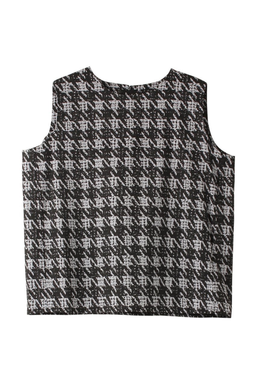 【ミズイロ インド/mizuiro ind】のchidori print N/S P/O プルオーバー インテリア・キッズ・メンズ・レディースファッション・服の通販 founy(ファニー) ファッション Fashion レディースファッション Fashion for Women トップス・カットソー Cut & Sew Tops ニット Knit Tops & Sweaters カジュアルプルオーバー・ニットトップス Pullovers & Knit Tops / Casual Pullovers インナー Innerwear ジャケット Jacket, Outerwear ツイード Twill, Twill Weave ノースリーブ Sleeveless, No-Sleeve プリント Print, Printed Pattern 秋 Autumn gray|ID: prp329100004102819 ipo3291000000036098626